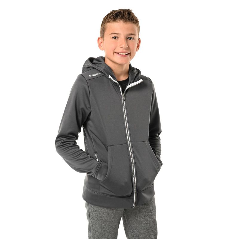 Bauer Fleece Zip Hoodie Team Youth