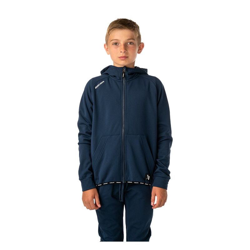 Bauer Fleece Zip Hoodie Team Youth