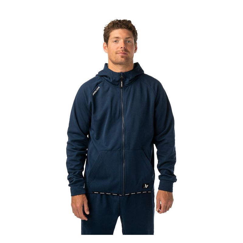 Bauer Fleece Zip Hoodie Team Senior