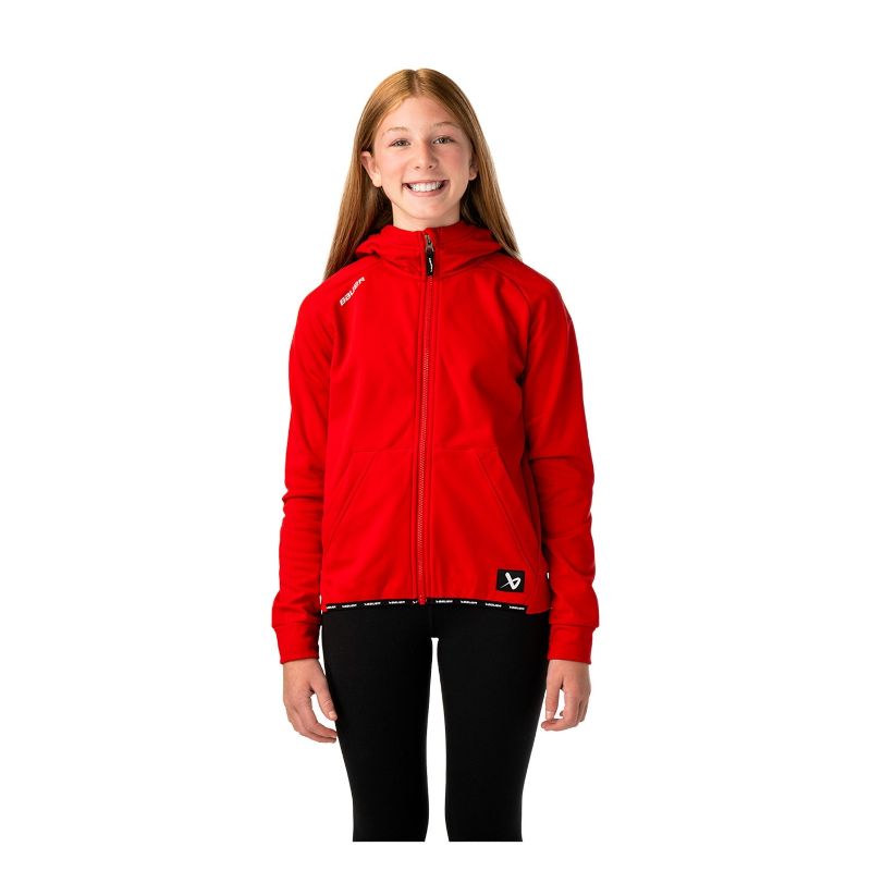 Bauer Fleece Zip Hoodie Team Youth