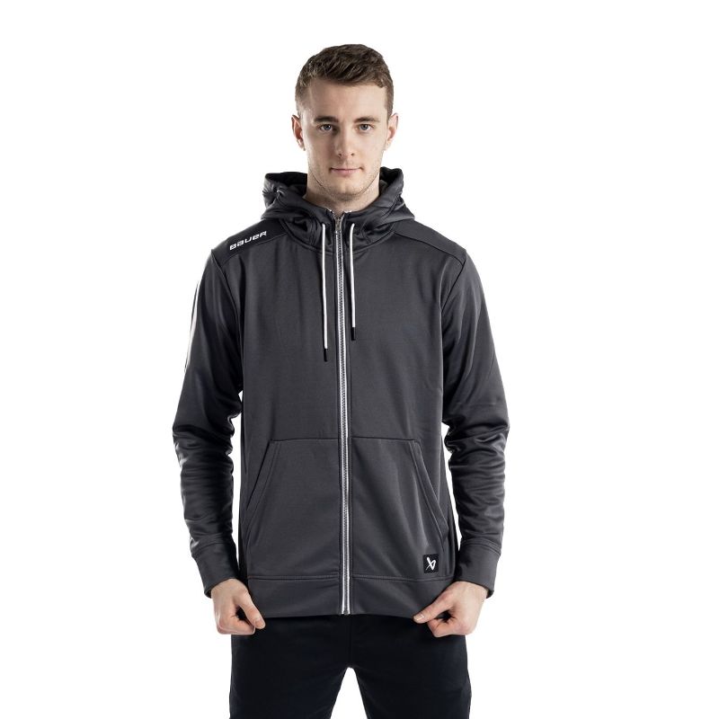 Bauer Fleece Zip Hoodie Team Senior