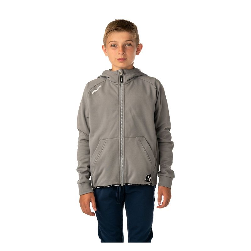 Bauer Fleece Zip Hoodie Team Youth