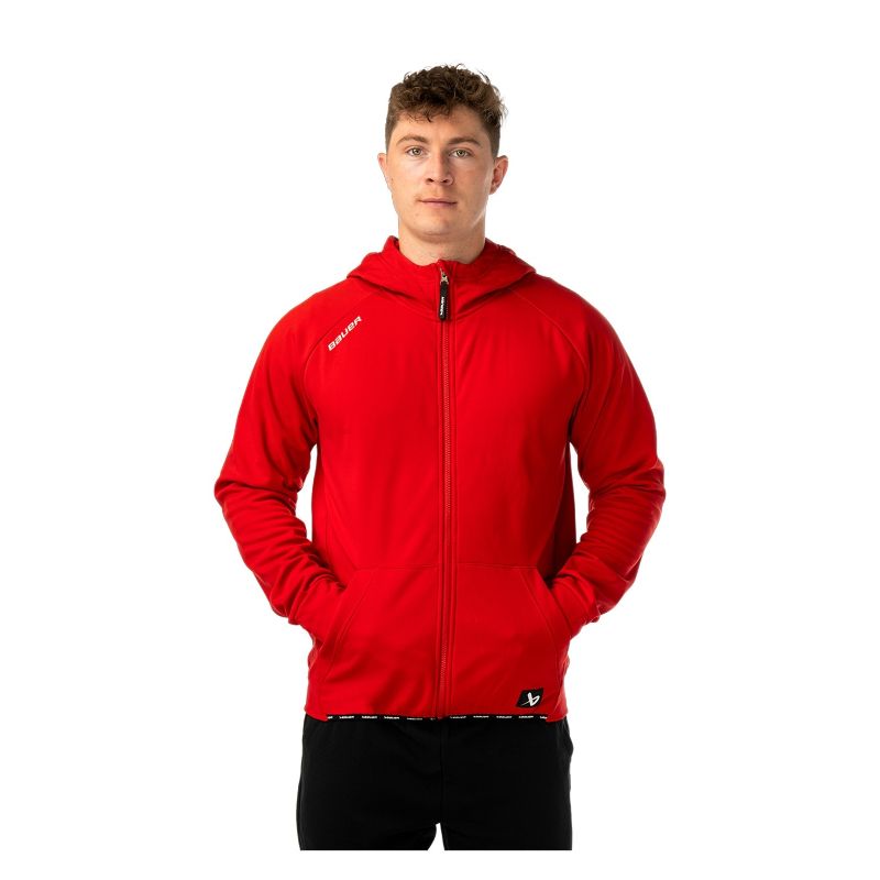 Bauer Fleece Zip Hoodie Team Senior
