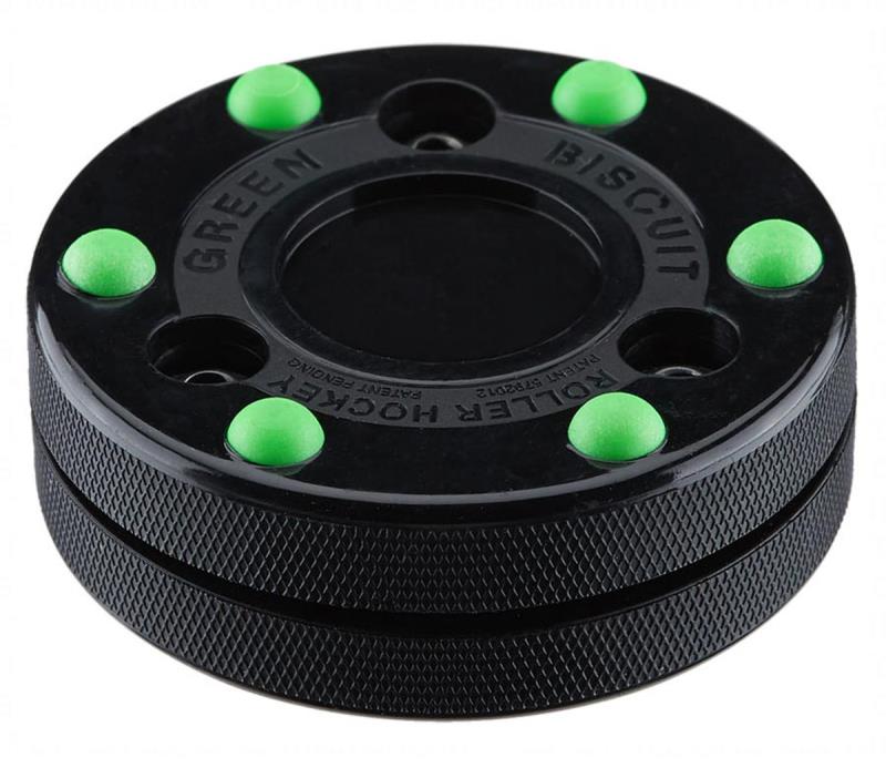 GREEN BISCUIT Rollerhockey Puck
