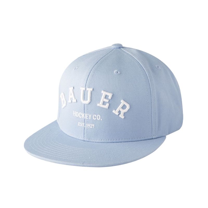 Bauer Cap Flat Brim Snapback Senior